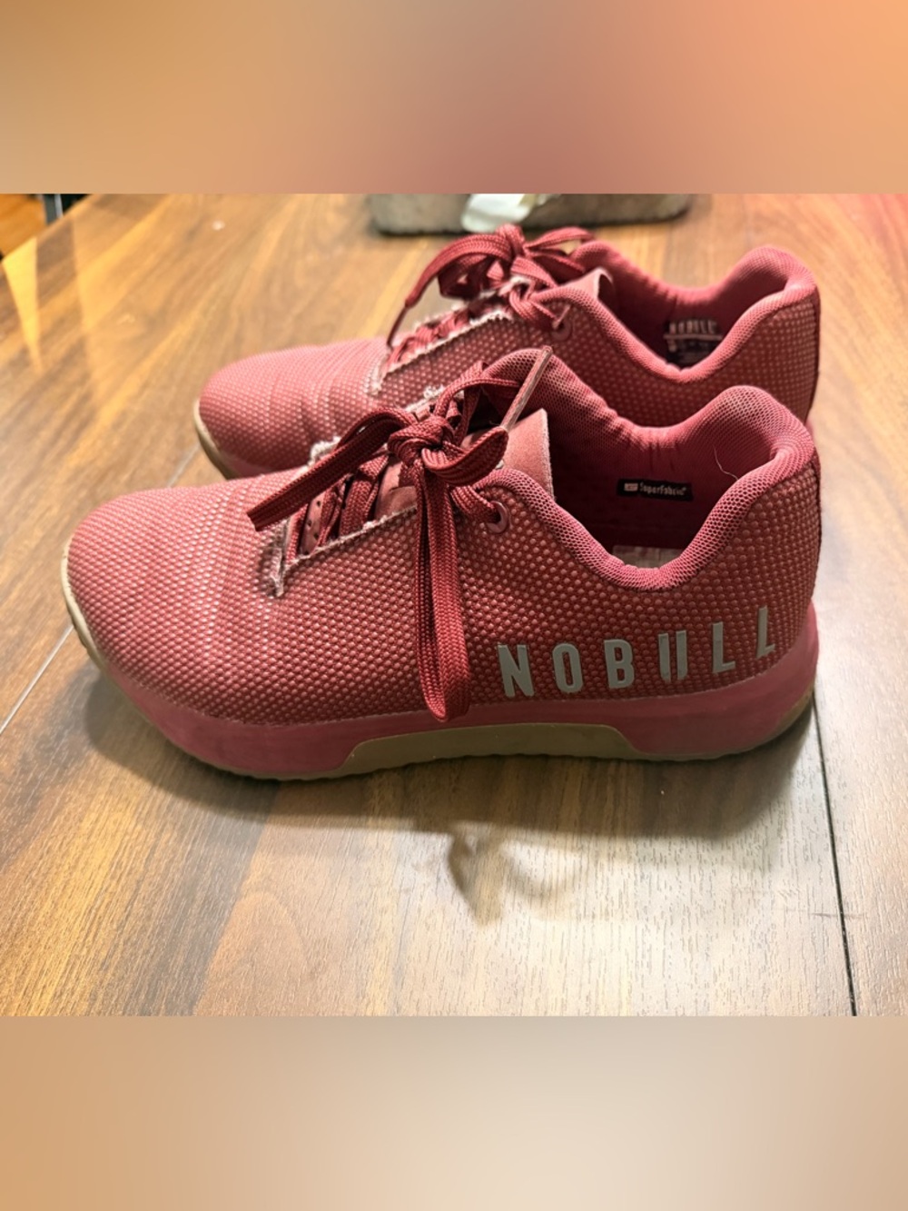 NOBULL Women's Rose Red Training Shoes